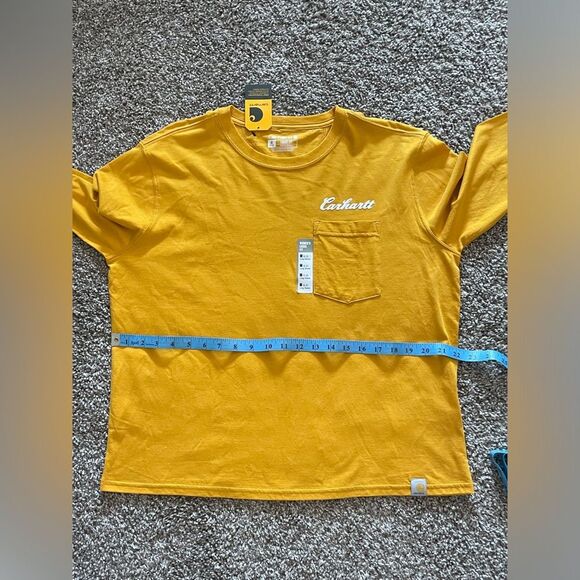 Carhartt Loose Fit Lightweight Long-sleeve Graphic Script Tee - Medium - Picture 7 of 7